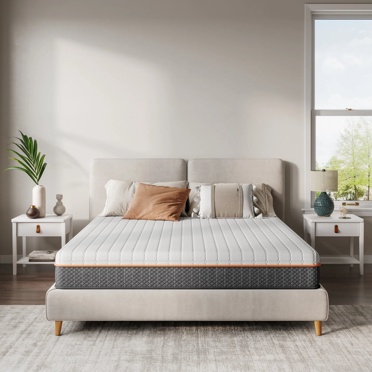 Matelas mousse à mémoire de forme 18 cm